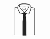 Camisa com gravata