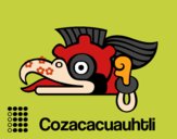 Os dias astecas: abutre Cozcaquauhtli