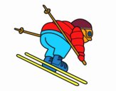 Esquiador experiente