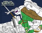 Desenho de Leonardo Ninja Turtles para Colorir - Colorir.com