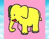 Jogos de Pintar Elefante no Joguix