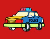 Um carro de polícia