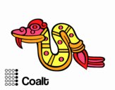 Os dias astecas: serpente Coatl