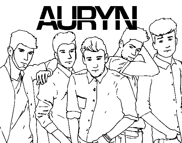 Desenho de Auryn para Colorir