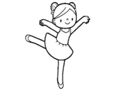 Dibujo de Bailarina de balé