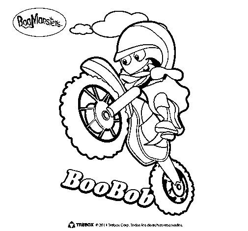 Desenho de BooBob para Colorir