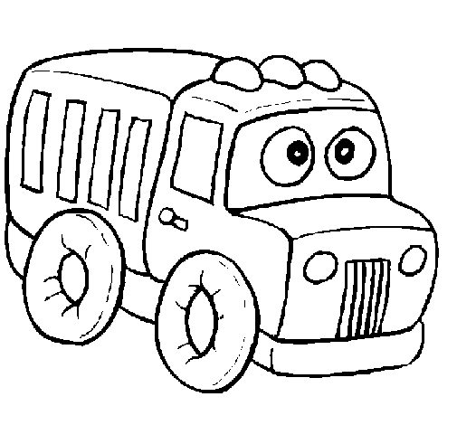 Desenho de Camião 1 para Colorir