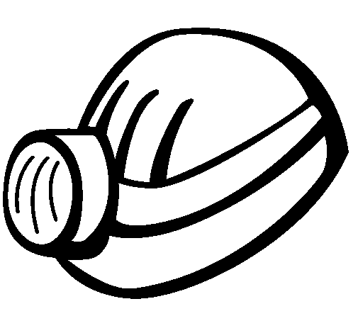Desenho de Capecete mineiro para Colorir