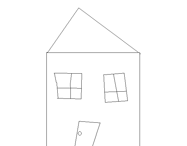 Desenho de Casa 8 para Colorir
