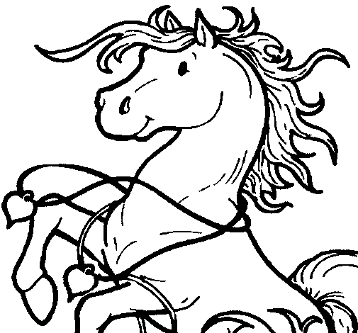 Desenho de Cavalo 2 para Colorir