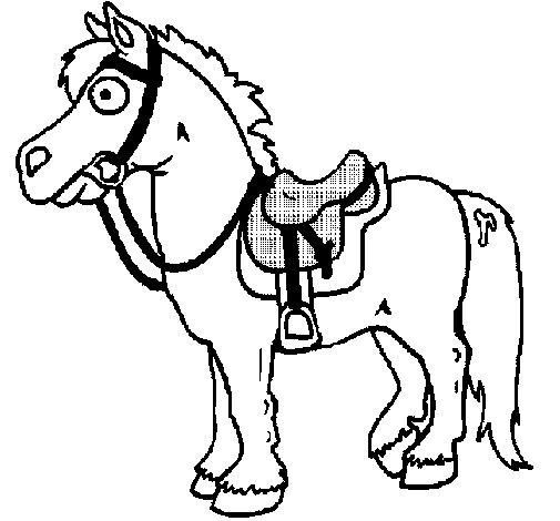 Desenho de Cavalo 3 para Colorir