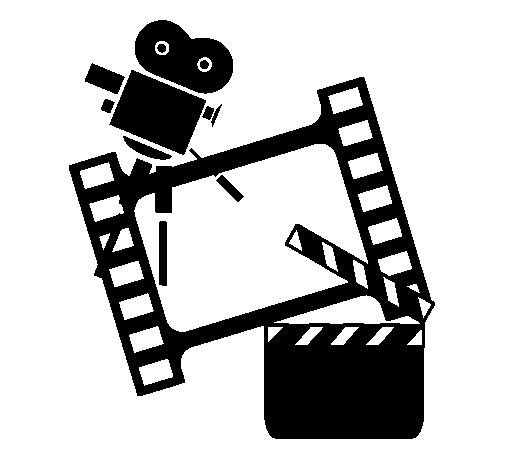 Desenho de Cine para Colorir