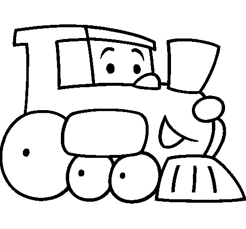 Desenho de Comboio 1 para Colorir