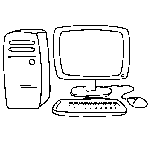 Desenho de Computador 3 para Colorir