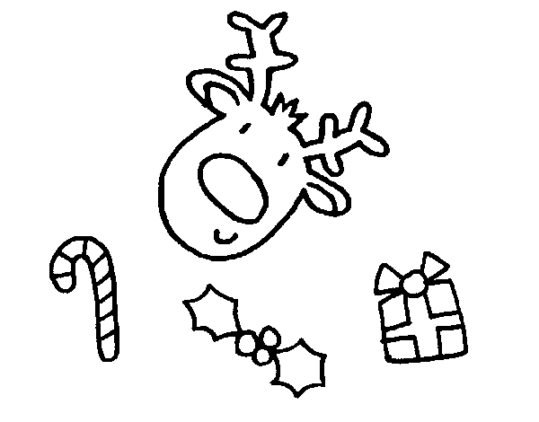 Desenho de Desenhos de Natal para Colorir