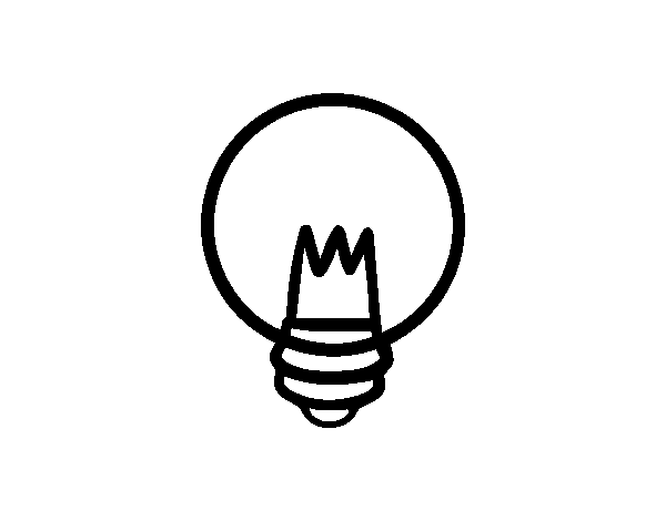Desenho de Eletricidade para Colorir