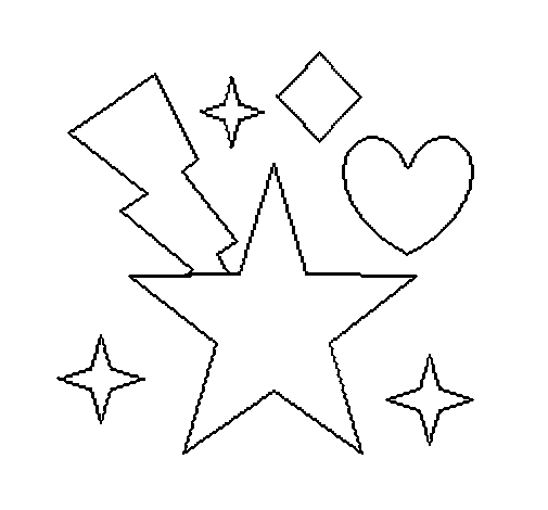 Desenho de Estrellatico para Colorir