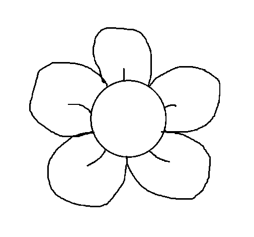 Desenho de Flor 3 para Colorir