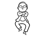 Dibujo de Gangnam Style