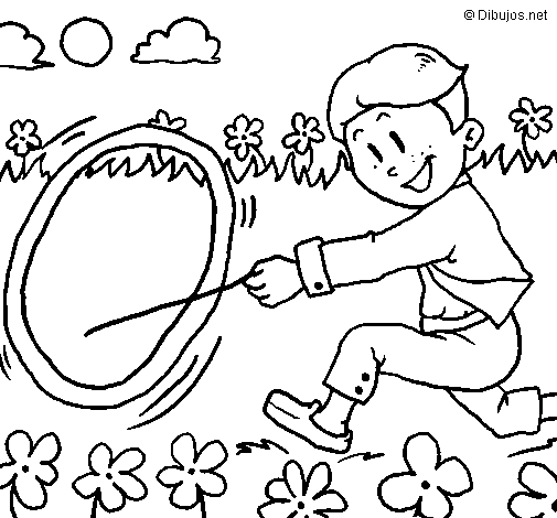 Desenho de Jogar para Colorir