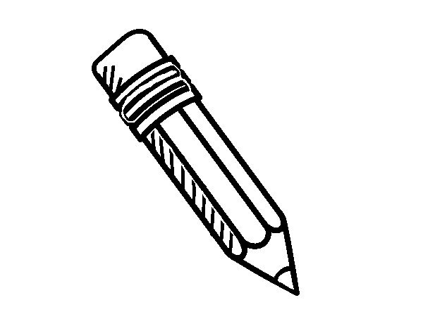 Desenho de Lápis HB para Colorir