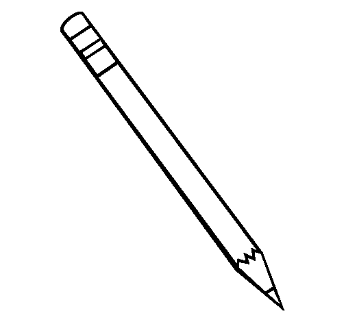 Desenho de Lápis III para Colorir