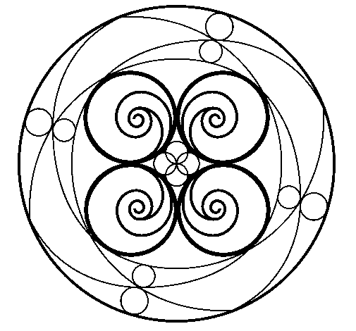 Desenho de Mandala 5 para Colorir