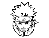 Desenho de Naruto enfurecido para colorear