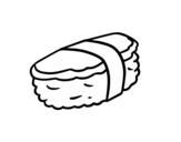 Desenho de Nigiri au poulpe para colorear
