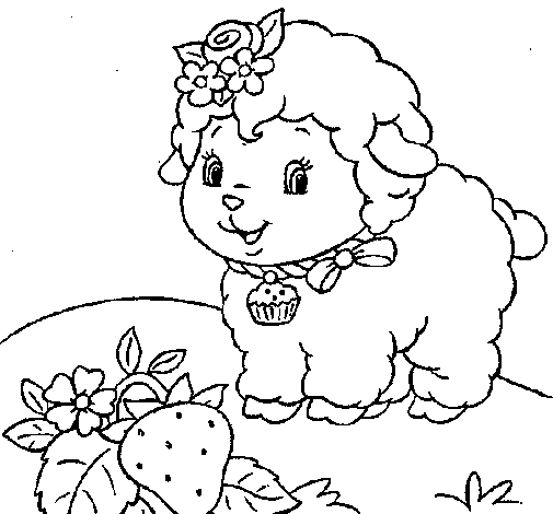 Desenho de Ovelha 4 para Colorir