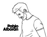 Desenho de Pablo Alborán - Tanto para colorear