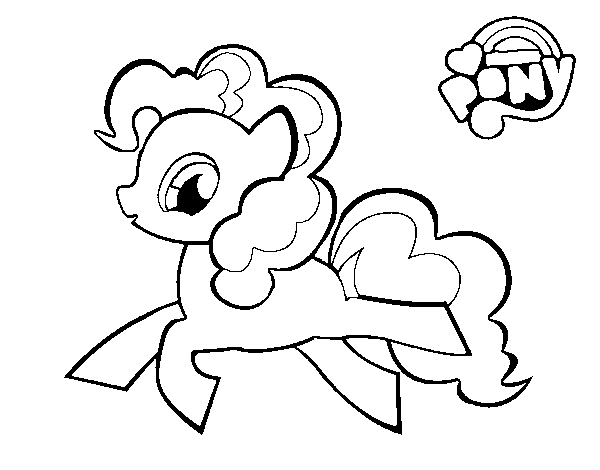 Desenho de Pinkie Pie para Colorir