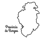 Desenho de Província Burgos para colorear