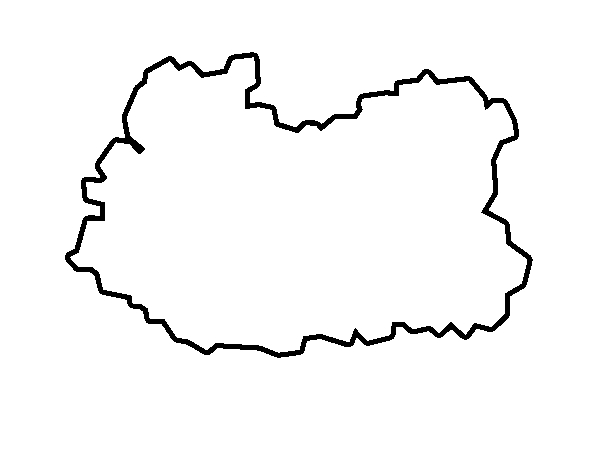 Desenho de Província Ciudad Real para Colorir