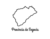 Desenho de Província de Segovia para colorear
