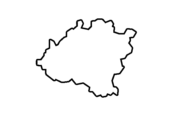 Desenho de Provincia de Soria para Colorir