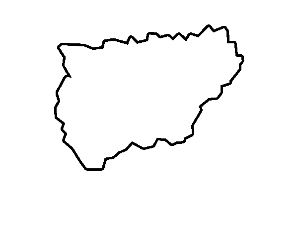 Desenho de Província Jaén para Colorir