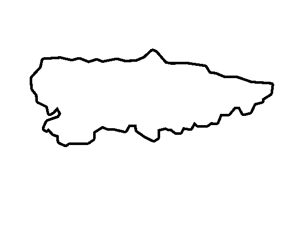 Desenho de Província Oviedo para Colorir