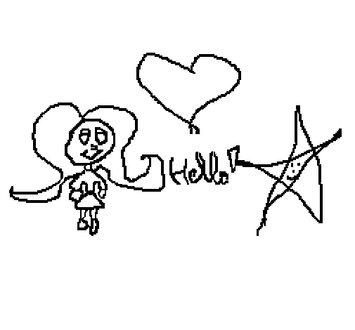 Desenho de Rapariga 9 para Colorir