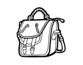 Desenho de Saco mochila para colorear