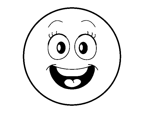 Desenho de Smiley para Colorir