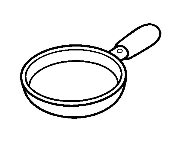 Desenho de Uma paella para Colorir