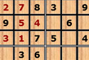Sudoku de madeira